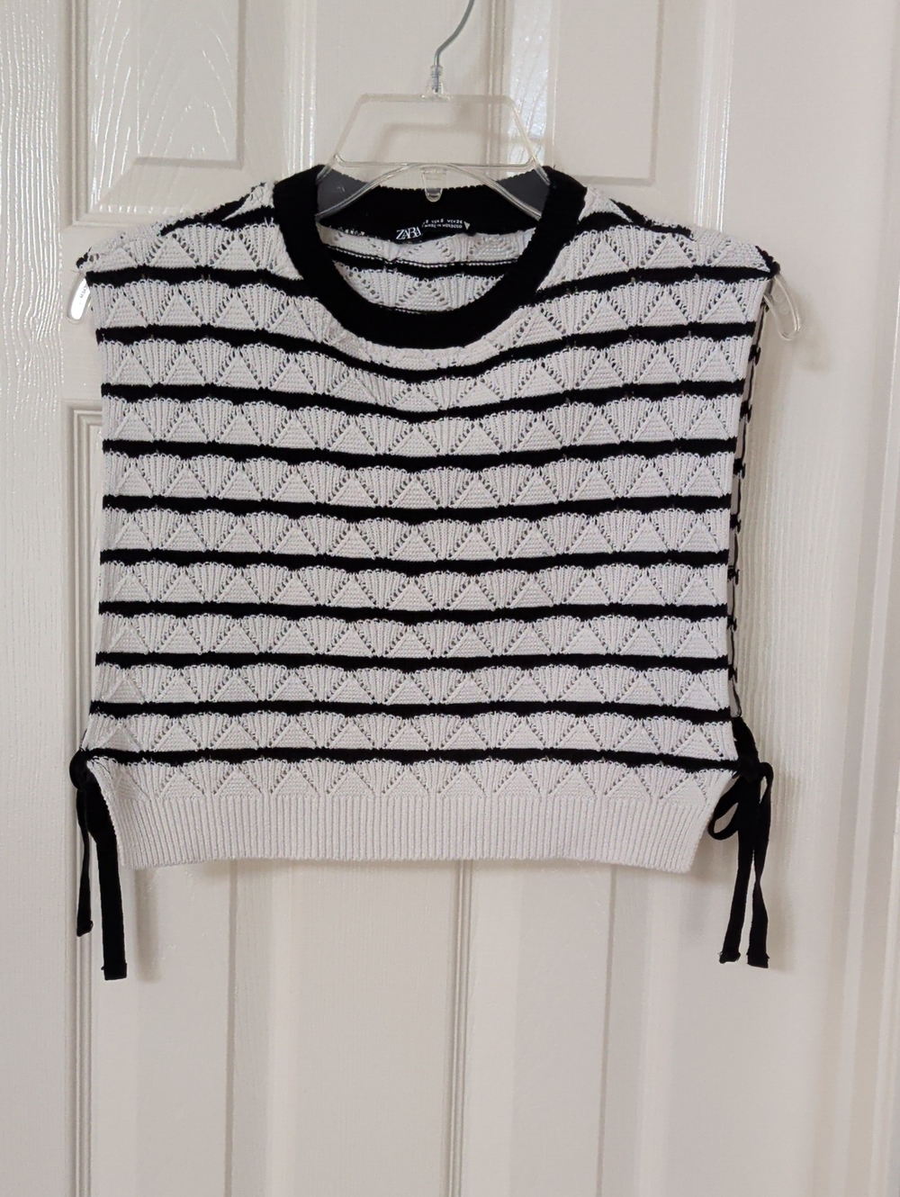 Zara Side Tie Sweater Vest